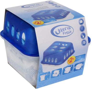 Fugtfjerner Box Inkl. 2 Poser af 400 g 
