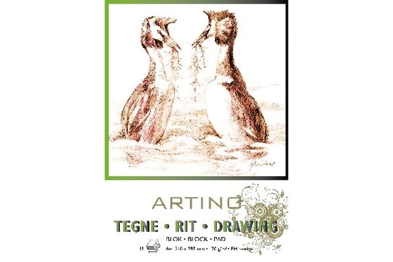Tegneblok A4 120g 15 sider ⎮ 5700135638318 ⎮ VE_563831 