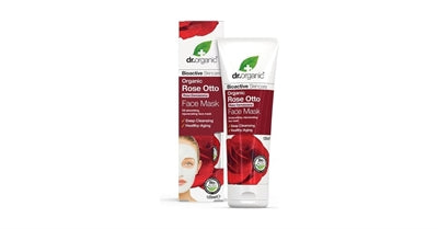 Dr. Organic, Rose Otto Face Mask, 125 Ml. ⎮ 5060176672833 ⎮ NS_000238 