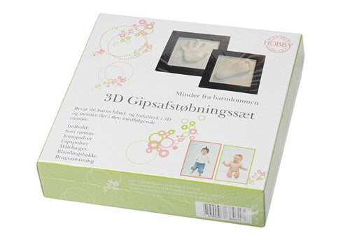 Gipsafstøbningsæt 3D i ramme ⎮ 5700137684313 ⎮ VE_768431 