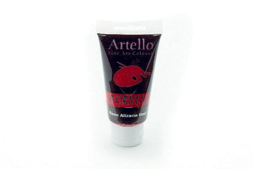 Artello acrylic 75ml Rose Alizarin Red ⎮ 5700138003281 ⎮ VE_800328 