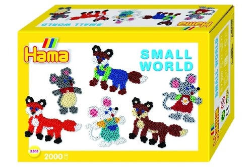 Hama Midi Gaveæske Small World Mus/Ræv