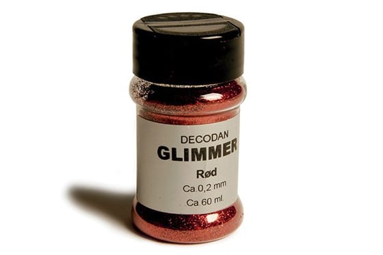 Glimmer 0,2mm 60ml rød ⎮ 5700137340233 ⎮ VE_734023 