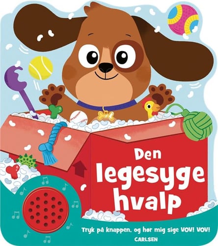 Den legesyge hvalp - sjov med lyd