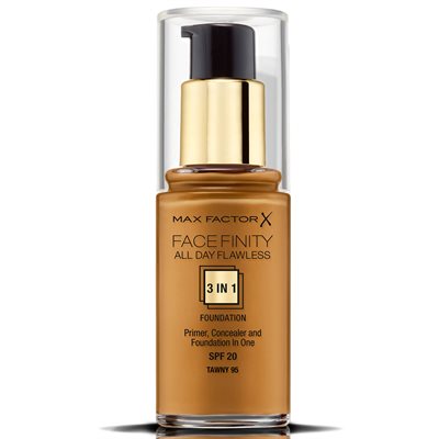 Max Factor Facefinity All Day Flawless 3In1 Spf20 nr. Tawny 30ml Fondation ⎮ 3614225851711 ⎮ GP_008127 