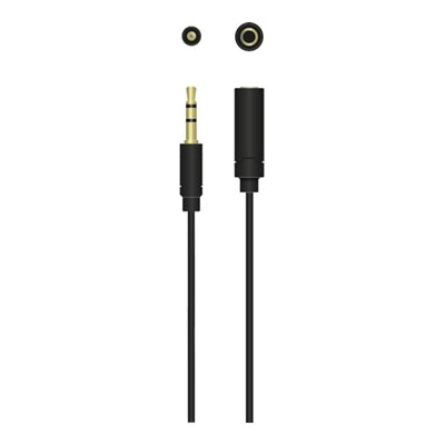 Qnect, Minijack Extension 3.5 male - 3.5 female, 5m