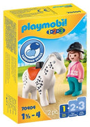 Playmobil Rytter med hest 70404