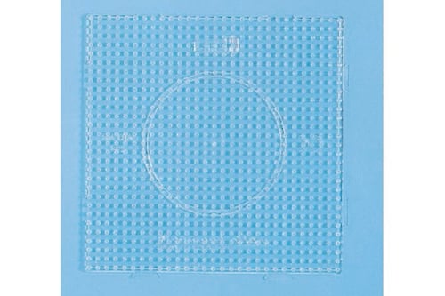 Hama Stiftplade (Samle) 15x15cm Transp.