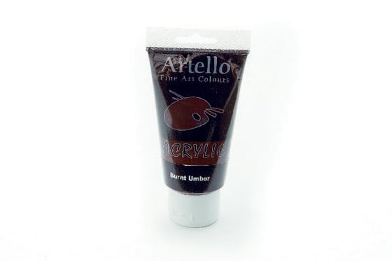 Artello acrylic 75ml Burnt Umber ⎮ 5700138003533 ⎮ VE_800353 