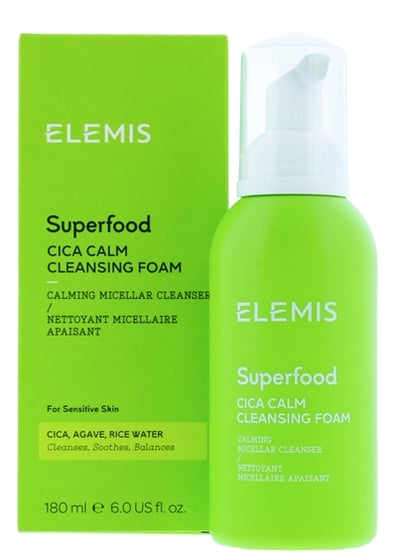 Elemis Superfood Cica Calm Cleansing Foam 180 ml ⎮ 641628501120 ⎮ GP_027997 