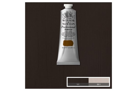 Prof Acrylic 60ml Burnt Umber 076 ⎮ 5012572010948 ⎮ VE_831147 