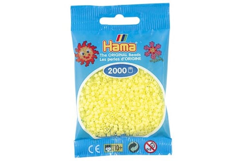 Hama Mini Perler Pastel Gul
