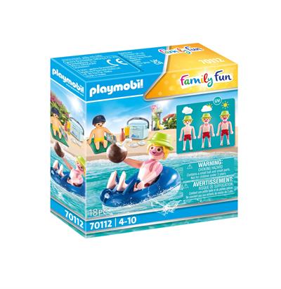 Playmobil Badegæst med badering (70112)