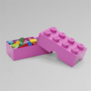 LEGO classic opbevaringskasse 8 - Lyselilla