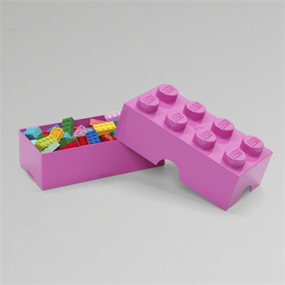 LEGO classic opbevaringskasse 8 - Lyselilla