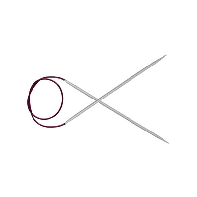 KnitPro Basix Alu. Rundpinde 120cm 3.25mm