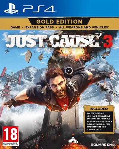 Just Cause 3 - Gold Edition 18+ ⎮ 5021290078154 ⎮ CS_1017108 