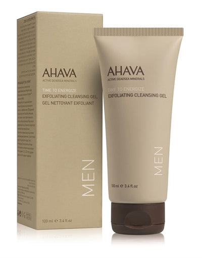 Ahava Men' s Exfoliating Mineral Facial Cleansing Gel 100ml  ⎮ 697045155477 ⎮ GP_017852 