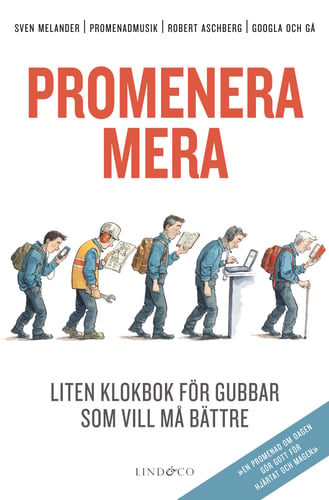 Promenera mera : liten klokbok för gubbar som vill må bättre (och bli gladare)