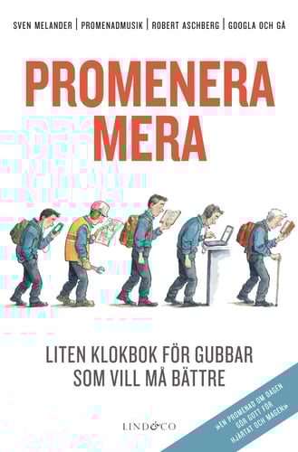 Promenera mera : liten klokbok för gubbar som vill må bättre (och bli gladare)