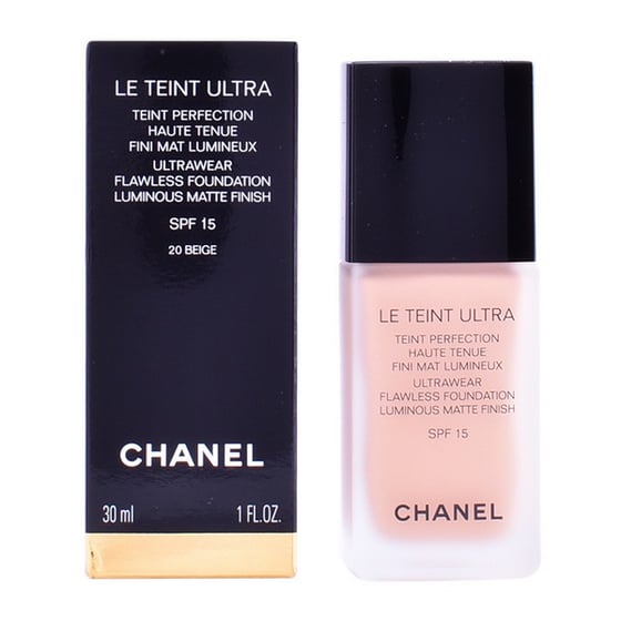 Flydende Makeup Foundation Le Teint Ultra Chanel, 60 - beige 30 ml ⎮ 3145891458602 ⎮ BB_S0543639 