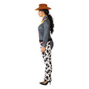 Kostume til voksne 114517 Cowboy kvinde Hvid, str. XL