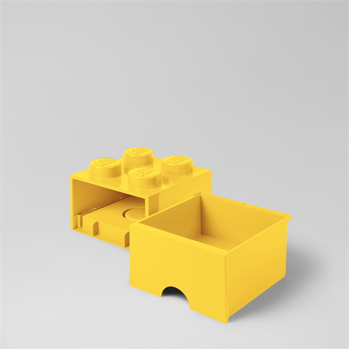 LEGO Opbevaringsskuffe 4 - Gul