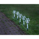 Grundig Stjerne/Snefnug på Spyd LED 5 Stk assorteret.