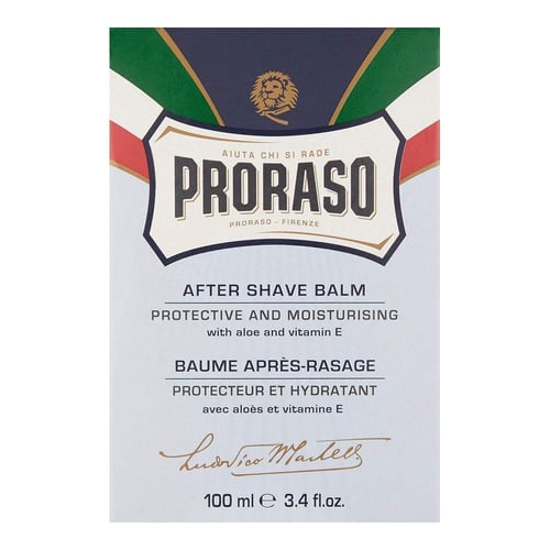 Hydrating Facial Cream Proraso Aloe &amp; Vit E (100 ml)