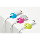 Cable Drop Mini - Ledningsholder pakke med 6 stk. tilfældige farver