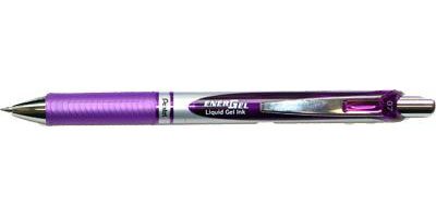 Gelpen Pentel Energel Violet Bl77 M/Trykknap ⎮ 4902506070999 ⎮ RZ_002065 