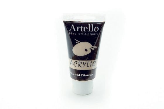 Artello acrylic 75ml Unbleached Titanium ⎮ 5700138003649 ⎮ VE_800364 