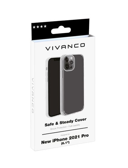 Vivanco Safe & Steady Cover iPhone 13 Pro Klar    ⎮ 4008928628708 ⎮ CN_000388 
