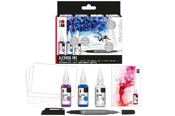 Marabu Alcohol Ink set UNDERWATER (3x20ml) ⎮ 4007751669971 ⎮ VE_827103 