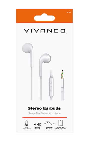 Vivanco Smart Pro in ear-headset Hvid    ⎮ 4008928617412 ⎮ CN_000055 