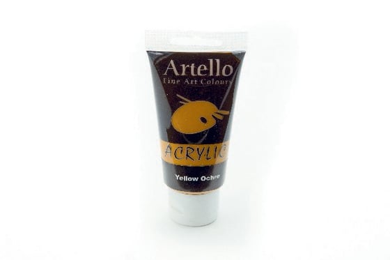 Artello acrylic 75ml Yellow Ochre ⎮ 5700138003502 ⎮ VE_800350 