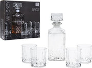 Karaffel Med 4 Glas "Krystal"