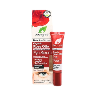 Dr. Organic, Rose Otto Eye Serum, 15 Ml. ⎮ 5060176672956 ⎮ NS_000237 
