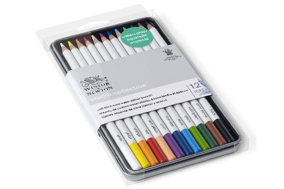 Precision watercolour pencil 12pcs in tin box ⎮ 884955065013 ⎮ VE_837249 