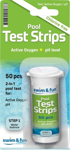 Swim&Fun Test Strips Active Oxygen 50 pcs.