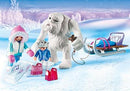 Playmobil Snetrold Med Slæde 9473