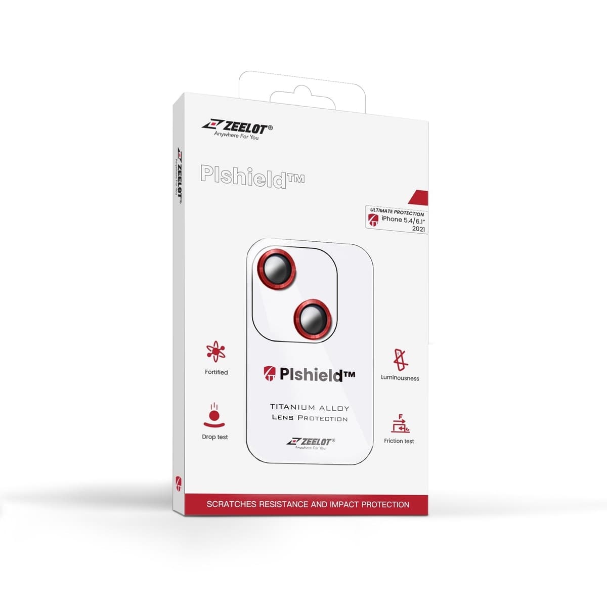 Lens Protectors – iPhone 13 / 13 Mini (Passion Red)
