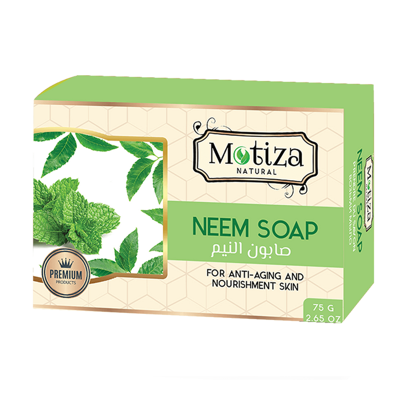 Motiza Naturlig bloksæbe Neem Soap 75g