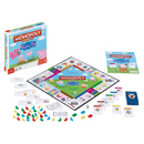 PEPPA PIG / GURLI GRIS - MONOPOLY JUNIOR - PÅ ENGELSK