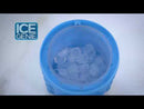 isterningebakke silikone med låg - Ice Cube Maker Genie