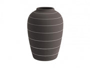 Vase Terra cone brun