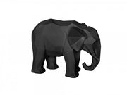 Statue Origami Elefant sort