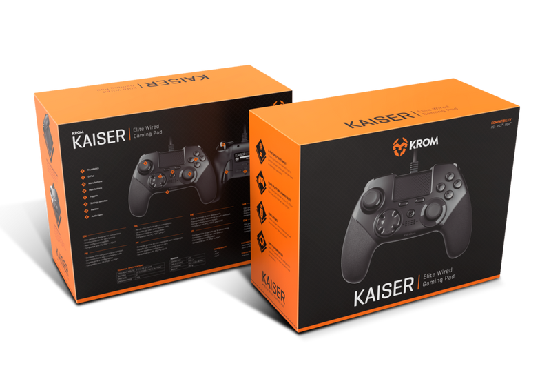 K.ROM KAISER ELITE Kablet GAMING PAD joystick til PC/ps3/ps4
