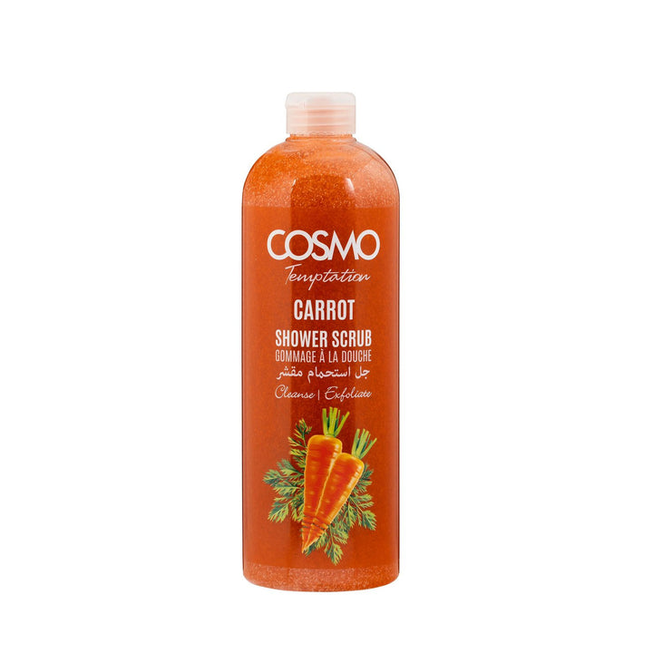 Cosmo 1000ml ShowerScrub gullerød (uden pumpe)
