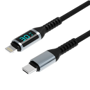 Usb-C Til Lightning-Kabel Med Led-Indikator Mfi 20W